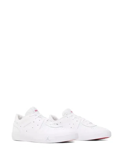 Jordan Air  Series Es "white Red Sole" Sneakers In White