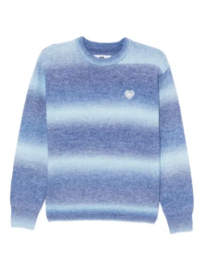 Chocoolate Logo-embossed Jumper In Blue