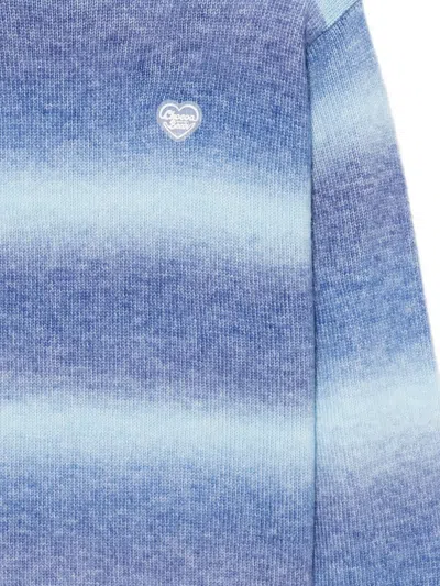 Chocoolate Logo-embossed Jumper In Blue