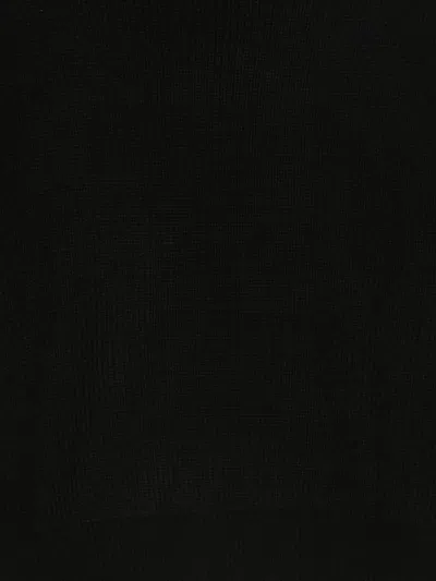 Patrizia Pepe Essential Knitted Top In Black