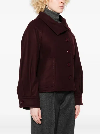 Susanne Bommer Button-fastening Patch-pocket Jacket In Brown