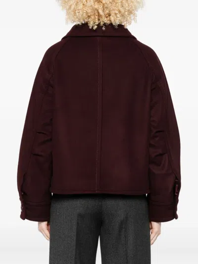 Susanne Bommer Button-fastening Patch-pocket Jacket In Brown