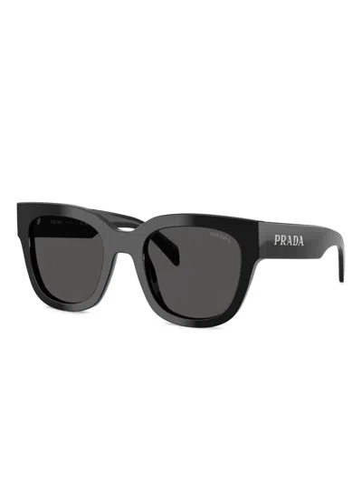 Prada Square-framed Sunglasses In Black