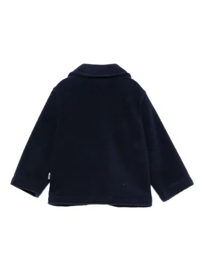 Il Gufo Button-down Jacket In Blue