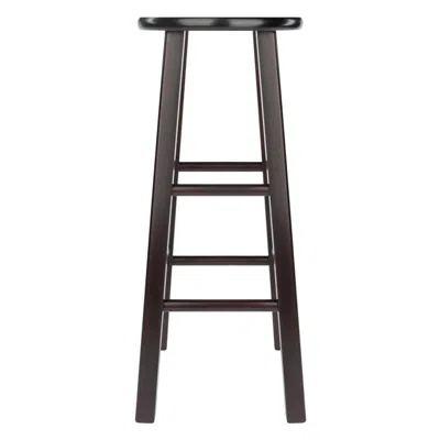Winsome Wood Element Bar Stools, 2-pc Set, Espresso