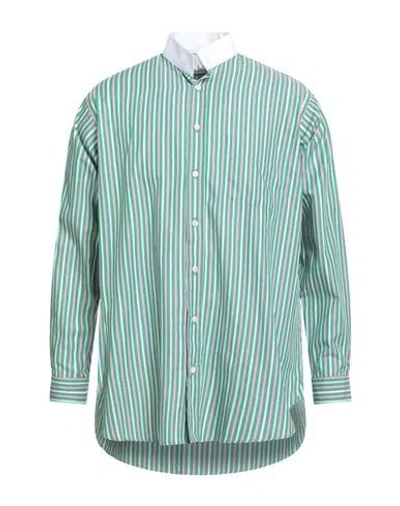 Mackintosh Man Shirt Green Size M Cotton In Green