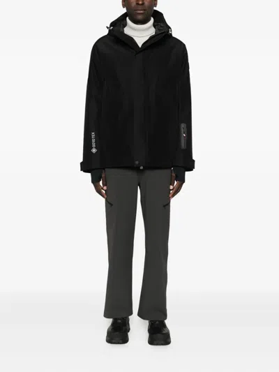 Moncler Grenoble Outerwears In Black