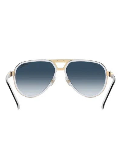 Carrera Aviator-frame Sunglasses In Blue