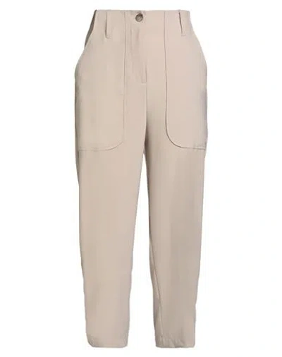 Alessia Santi Woman Pants Beige Size 6 Polyester, Viscose, Elastane In Neutral