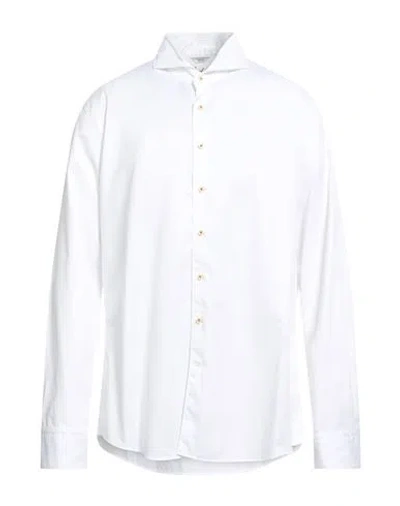 Stenströms Man Shirt White Size Xxl Cotton In White