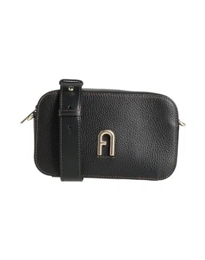 Furla Woman Cross-body Bag Black Size - Leather In Black