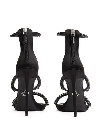 Dsquared2 Strappy Ankle Strap Stiletto Sandals In Multi