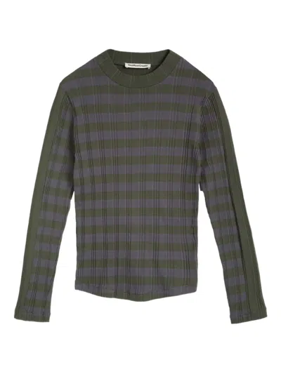 Ymc You Must Create High Rains Striped Top In Multi