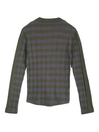 Ymc You Must Create High Rains Striped Top In Multi