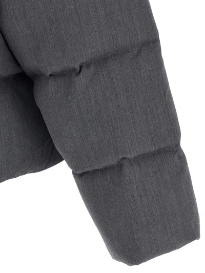 Entire Studios Mml Puffer Down Jacket In Gray