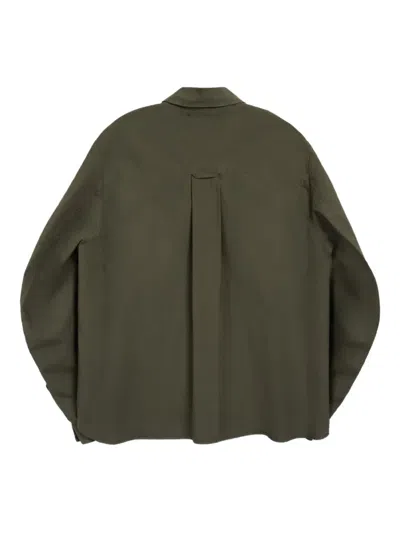 Ymc You Must Create Kengo Buttoned Shirt In Gray