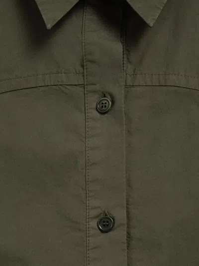 Ymc You Must Create Kengo Buttoned Shirt In Gray