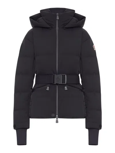 Moncler Grenoble Bouquetin Hooded Down Puffer Jacket In Black
