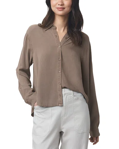 Splendid Joanne Blouse In Neutral