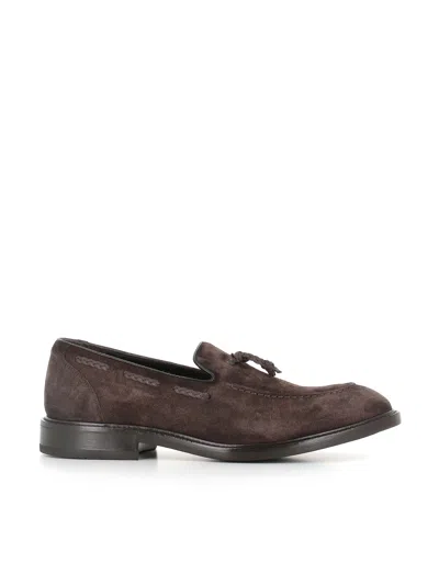 Alexander Hotto Tassel-detail Suede Loafers In Multi
