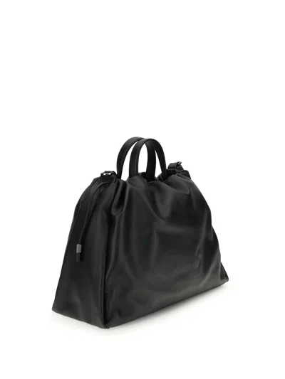 Brunello Cucinelli Large Soft Leather Mellow Shopper Bag