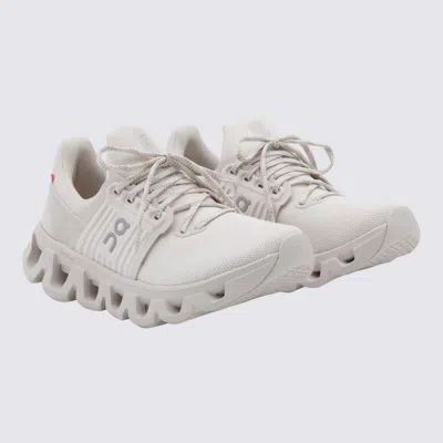 On Cloudswift X 4 Ad Panelled Mesh-knit Sneakers In Neutral