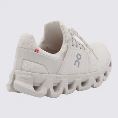 On Cloudswift X 4 Ad Panelled Mesh-knit Sneakers In Neutral