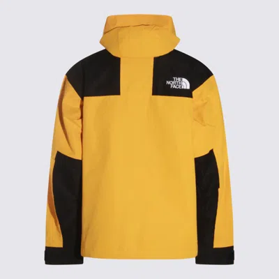 The North Face Dryvent Mono Nylon Windbreaker Jacket In Yellow