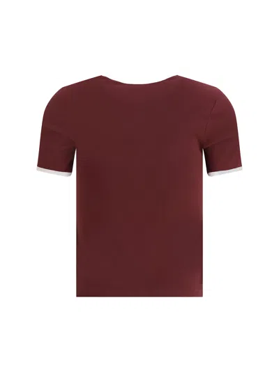 Courrèges T-shirts And Polos In Brown