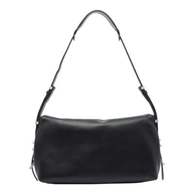 Pinko New Saddle Vitello Morbido In Black