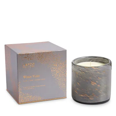 Lafco Winter Violet Signature Candle 15.5 Oz. In Multi