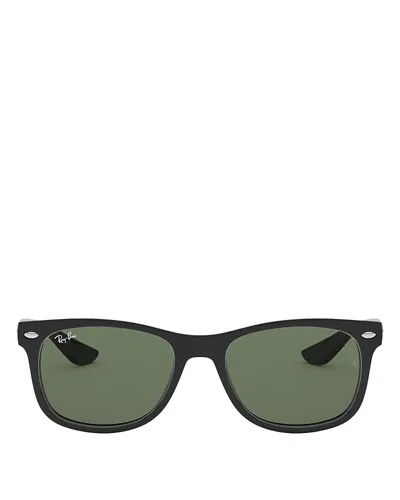 Ray Ban Ray-ban Junior New Wayfarer Square Sunglasses, 47mm In Black