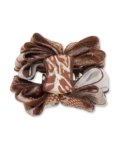 Lele Sadoughi Mini Rita Floral Claw Clip In Purple