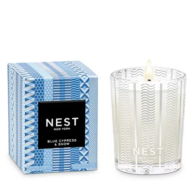 Nest New York Blue Cypress & Snow Votive Candle 2 Oz. In Multi