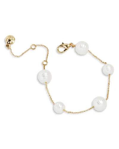 Baublebar Madeline Imitation Pearl Bracelet In White