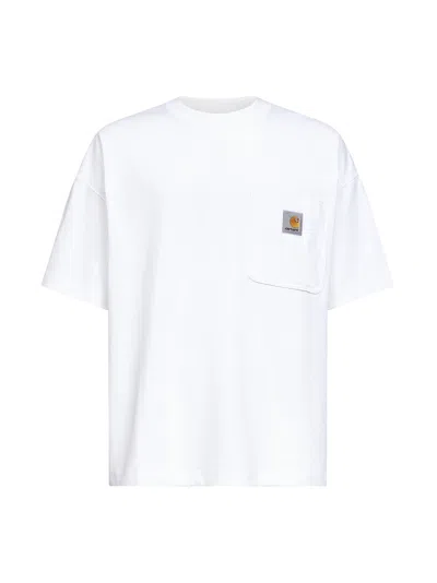 Carhartt Short Sleeve Pocket T-shirt In White