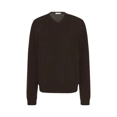 Pre-owned The Row Rod Sweater 'brown Melange' | Men's Size L