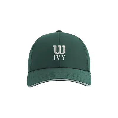 Pre-owned Kith Ivy For Wilson Unlined Active Cap 'ivy Green' | Men's Size Onesize