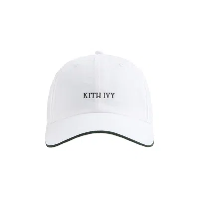 Pre-owned Kith Ivy For Wilson Crinkle Performance Cap 'white' | Men's Size Onesize