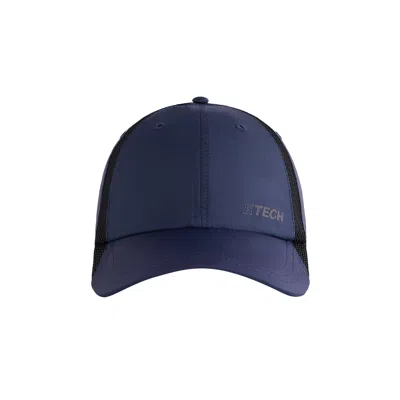 Pre-owned Kith Two-tone Nylon Ripstop Aaron Classic Cap 'nocturnal' | Black | Men's Size Onesize