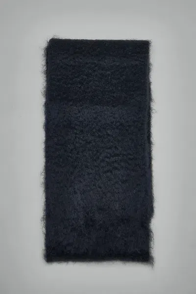 Loewe Woman Black Scarves In Black