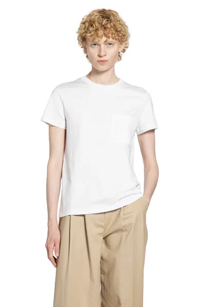 Max Mara Logo T-shirt In White