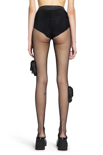 Coperni Cargo Tights In Black