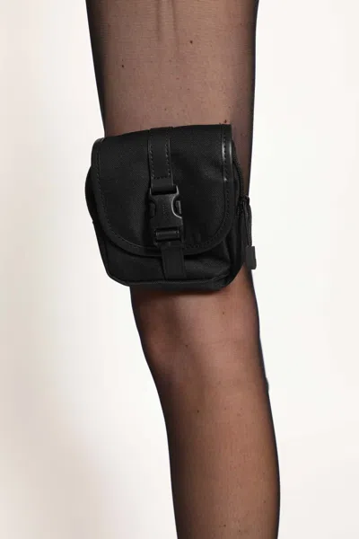 Coperni Cargo Tights In Black