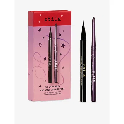 Stila Intense Black & Plumfull Eye Love This Stay All Day® Eyeliner Duo In Multi