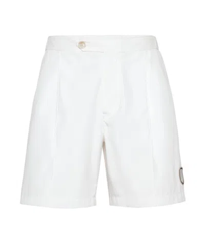 Brunello Cucinelli Men Bermuda In White