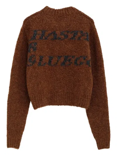 Paloma Wool Hasta Luego Zip-up Cardigan In Brown