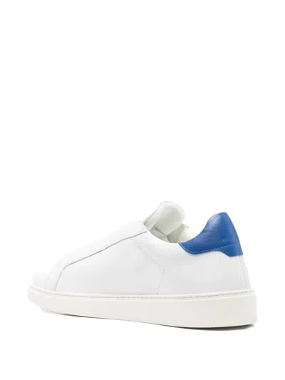 Manuel Ritz Leather Sneakers In White