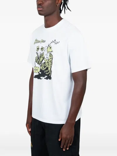 Brain Dead Nuclear Evolution Printed T-shirt In White