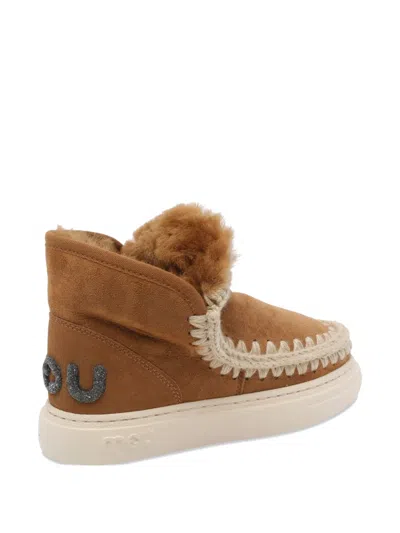 套穿式绒面皮及踝靴